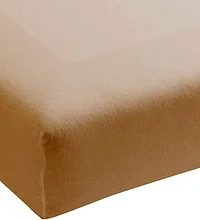 FORMESSE | Jersey-Spannleintuch "Bella Donna" 180/200 cm - 200/220 cm (Weiss) | beige